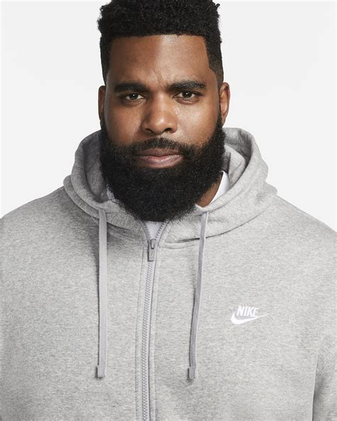 Nike Sportswear Club hoodie met rits voor heren